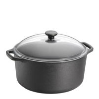 Bild på Gryta rund 7,0 liter med glaslock